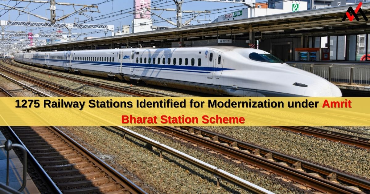 Railway Stations Identified for Modernization under Amrit Bharat Station Scheme