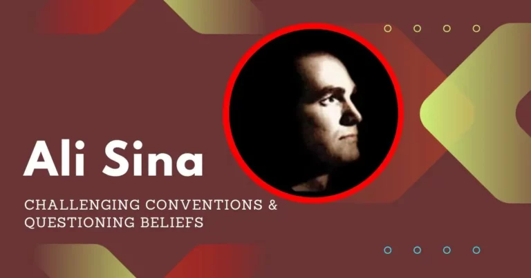 Ali Sina, an Iranian-born Canadian ex-Muslim activist and critic of Islam. He has gained notoriety for his outspoken and controversial views on Islam and his efforts to challenge and debunk the religion.