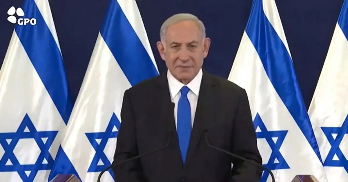 Israel's Prime Minister Benjamin Netanyahu Declares War in Retaliation to Hamas Attacks