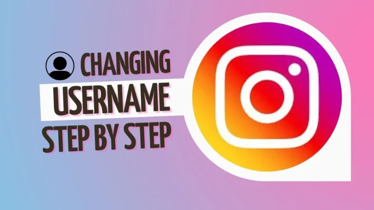 Changing Instagram username