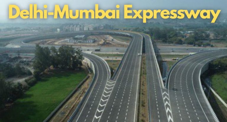 Delhi-Mumbai Expressway 3 lane overview