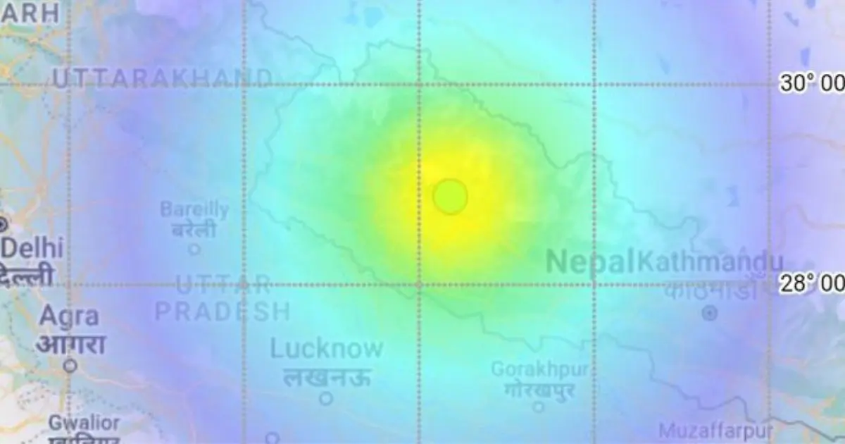 Earthquake Jolts Delhi and Nepal, Second Tremor in Three Days
