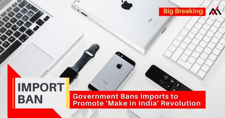 Government Bans Imports of Computers, Laptops, PCs, Tablets to Promote 'Make in India' Revolution