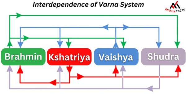Interdependence web of Varna System