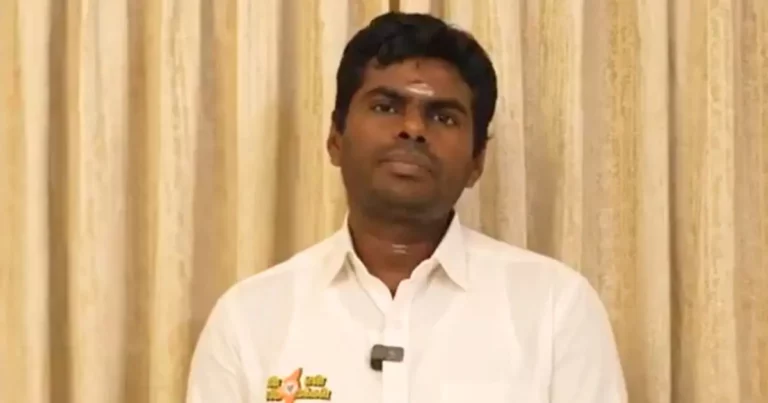K. Annamalai over rhetoric regarding Sanatan Dharma political controversy in Tamil Nadu