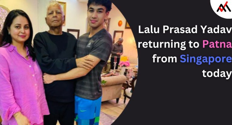 Lalu Prasad Yadav returning to Patna from Singapore by today