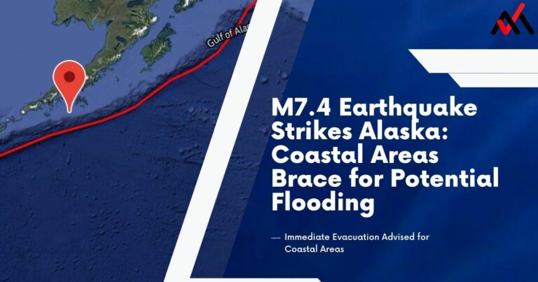 M7.4 Earthquake Strikes Alaska Coastal Areas of USA Brace for Potential Flooding