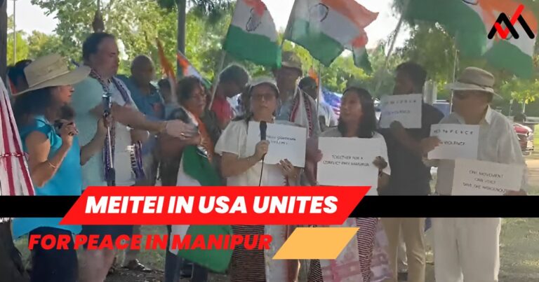 Meiteis in the USA Unite for Peace in Manipur Amidst Recent Ethnic Clashes with Kuki Community