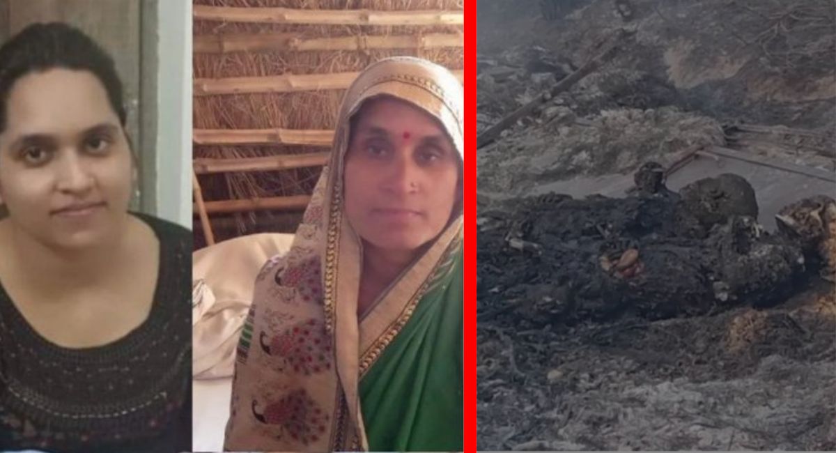 Mother-daughter burnt under the fire caught house in Kanpur, Uttar Pradesh