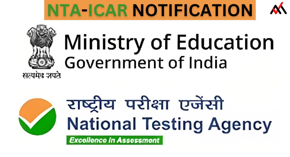 NTA released notification for the ICAR entrance examination