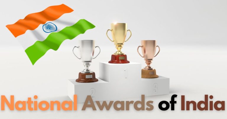 National awards of India in various fields, from sports and literature to science and non-violence
