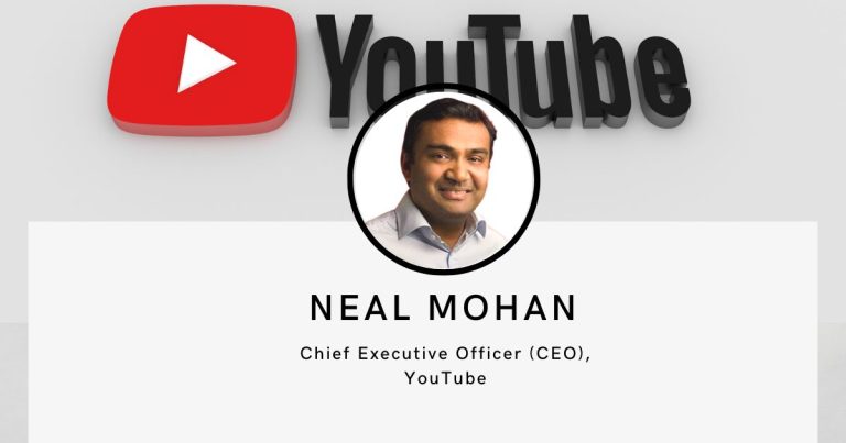 Google's YouTube appointed Neal Mohan as its new Chief Executive Officer (CEO)