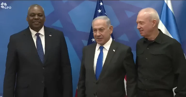 PM Netanyahu meets U.S. Secretary of Defense Austin amid ongoing war