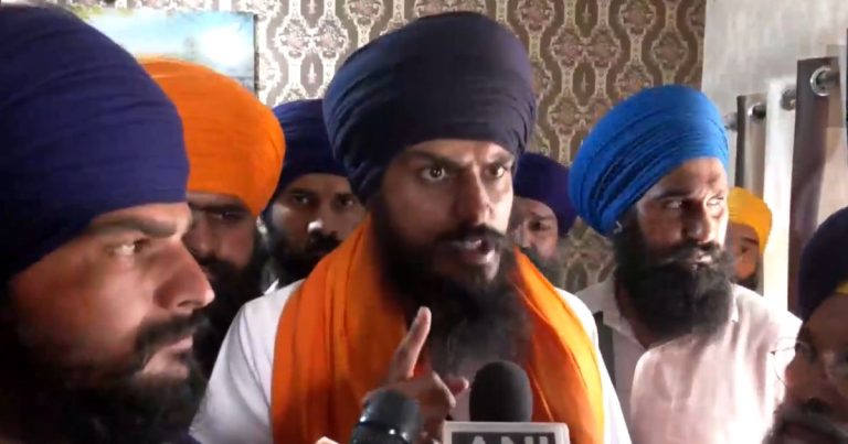 In the aftermath of the violent protest by supporters of the pro-Khalistan organization 'Waris Punjab De' in Punjab, the group's chief, Amritpal Singh, issued a warning to the administration.