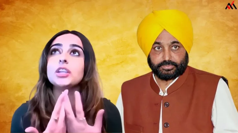 Punjab CM Bhagwant Mann and his daughter from his first wife Seerat Kaur Maan
