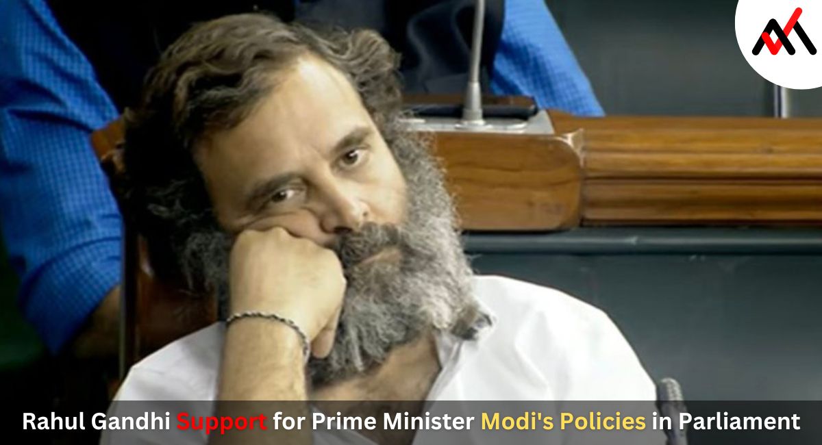 Rahul Gandhi clapped to Support Prime Minister Modi's Policies in Parliament which makes the moment funny