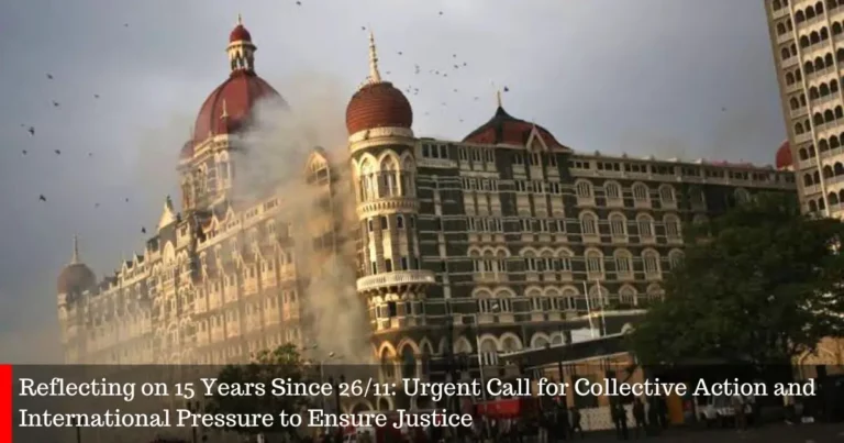 26/11: A haunting snapshot of tragedy etched in our history. 15 years on, the wounds remain, justice eludes. A stark reminder that resilience and remembrance go hand in hand.