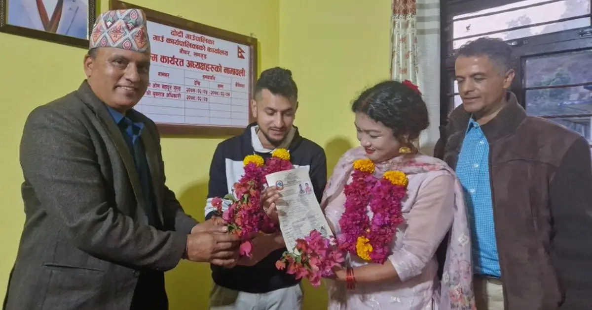 Maya Gurung and Surendra Pandey legal marriage in Nepal