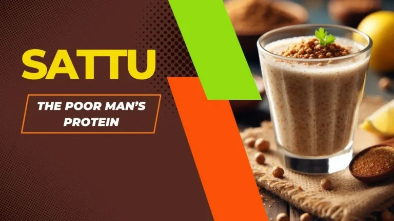Sattu drink recipe served in a glass
