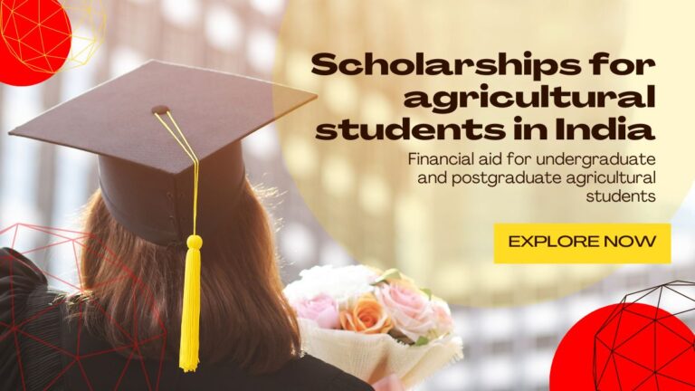 Undergraduate and postgraduate agricultural scholarships